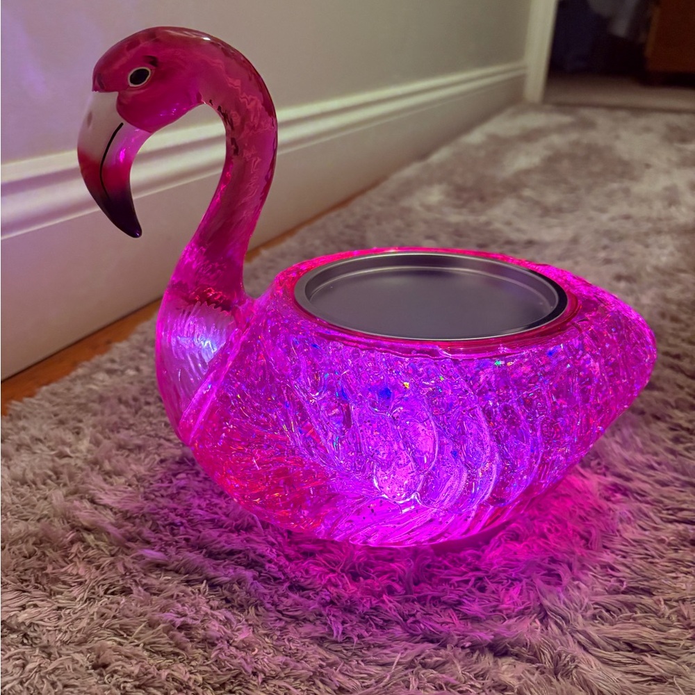 Bath & Body Works Pink Flamingo Candle Holder